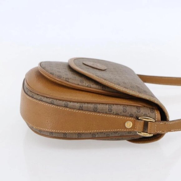 GUCCI Micro GG Supreme Shoulder Bag PVC Beige Gold - Picture 5 of 15